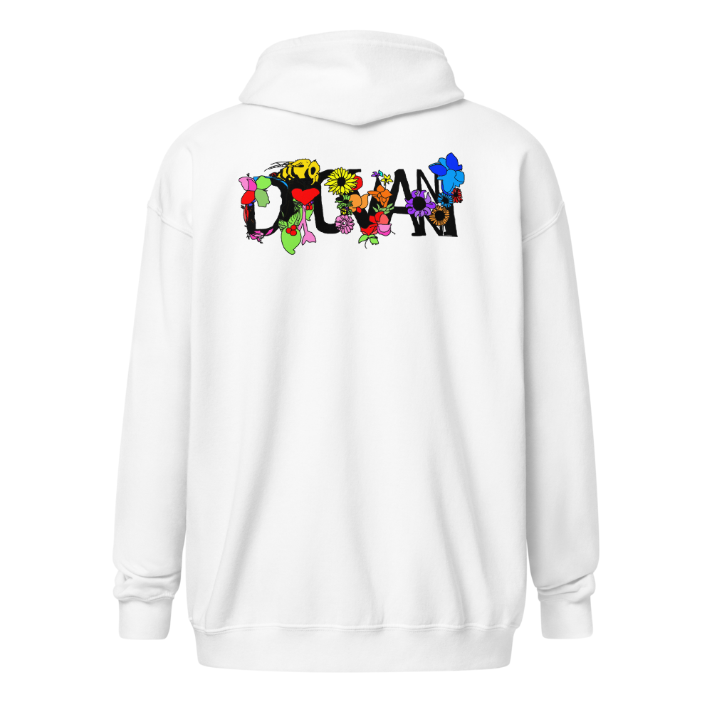 Garden zip up Hoodie
