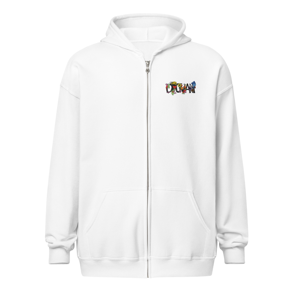 Garden zip up Hoodie