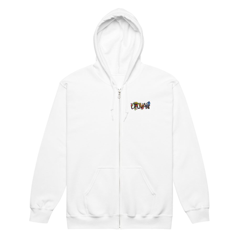 Garden zip up Hoodie